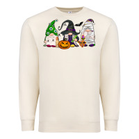 Sandshell Halloween gnomes Premium Sweatshirt - NancyCooperArtShop