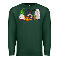 Sports Green Halloween gnomes Premium Sweatshirt - NancyCooperArtShop