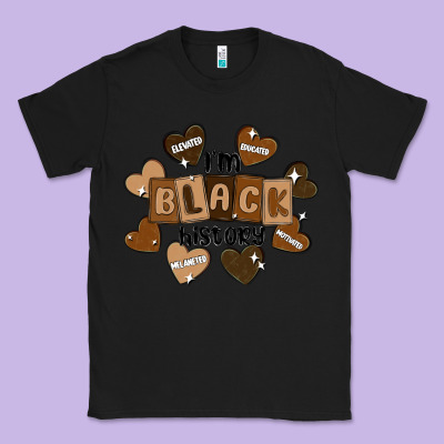 I Am Black History Classic Tee Designed By Maliassmallbusiness
