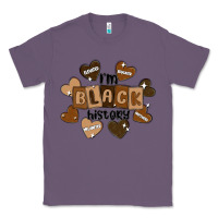 Lavender i am black history Classic Tee - MaliasSmallBusiness