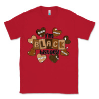 Red i am black history Classic Tee - MaliasSmallBusiness