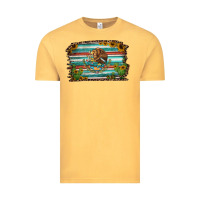 Vintage Mustard cactus turquoise serape leopard mexican flag Vintage Tee - Jasminsmagicworld