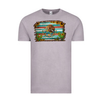 Vintage Zinc cactus turquoise serape leopard mexican flag Vintage Tee - Jasminsmagicworld