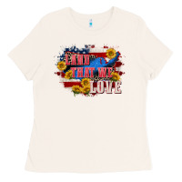 Bone Land that we love 4th of july Ladies Tee - CowGirlArtShop
