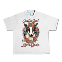 Lunar Rock just a girl who loves goats Urban Heavy Tee - Jasminsmagicworld