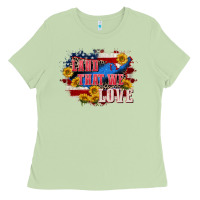 Matcha Land that we love 4th of july Ladies Tee - CowGirlArtShop
