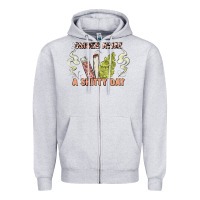 Heather Grey smoke away a sh tty day Zipper Hoodie - Artiststas