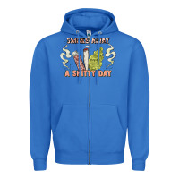 True Royal smoke away a sh tty day Zipper Hoodie - Artiststas