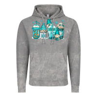 Cloud Rock winter christmas gnomes coffee cups Vintage Hoodie - Jasminsmagicworld