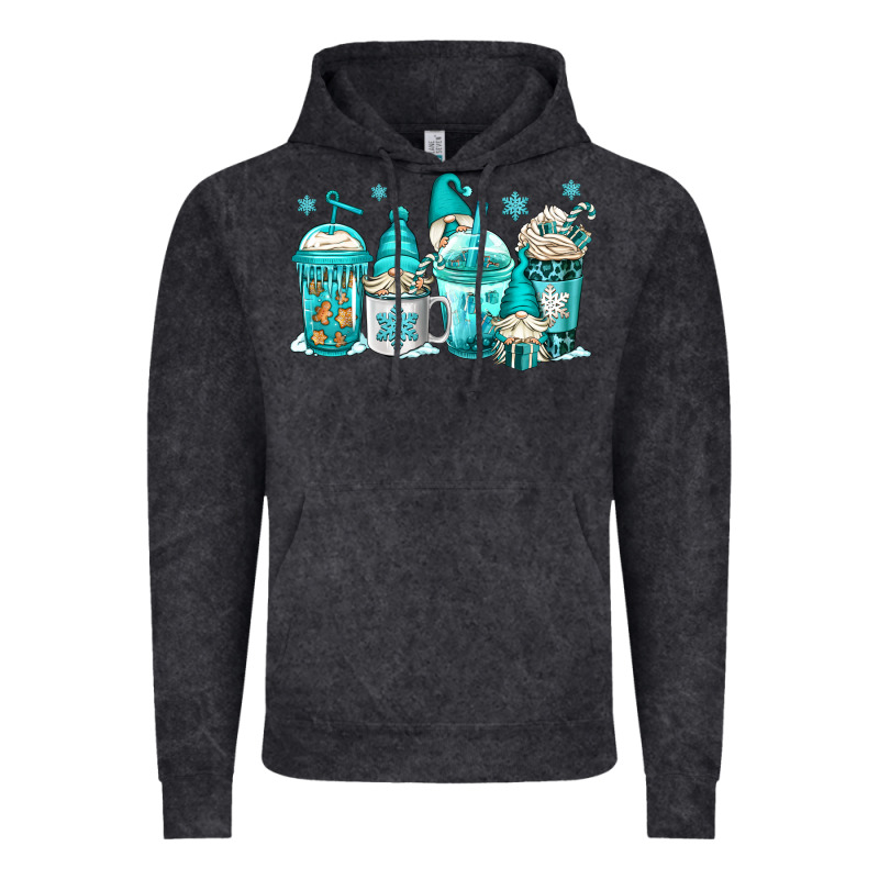 Winter Christmas Gnomes Coffee Cups Vintage Hoodie by Jasminsmagicworld | Teevron