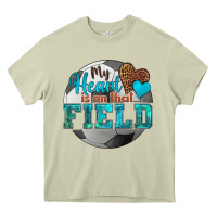 Mossy my heart is on that field soccer Heavy Core Tee - HRA Design Shop
