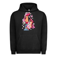 Pigment Black Cancer high heels Breast Cancer Urban Hoodie - FaDigitalArtStudio