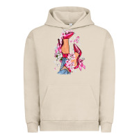 Pigment French Oak Cancer high heels Breast Cancer Urban Hoodie - FaDigitalArtStudio