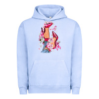 Pigment Grape Ice Cancer high heels Breast Cancer Urban Hoodie - FaDigitalArtStudio