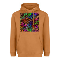 Meerkat Pride leopard seamless pattern Heavyweight Hoodie - NancyCooperArtShop