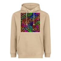 Mushroom Pride leopard seamless pattern Heavyweight Hoodie - NancyCooperArtShop