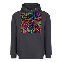 Smoke Pride leopard seamless pattern Heavyweight Hoodie - NancyCooperArtShop