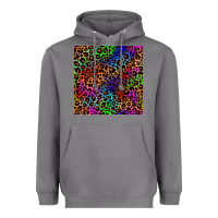 Storm Pride leopard seamless pattern Heavyweight Hoodie - NancyCooperArtShop
