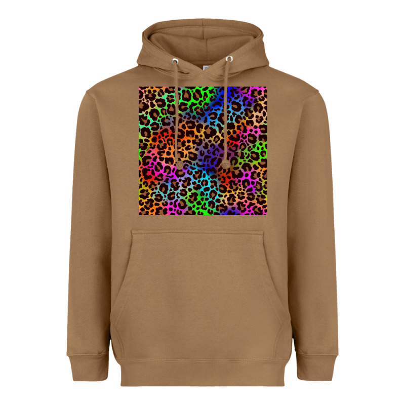 Pride Leopard Seamless Pattern Heavyweight Hoodie by NancyCooperArtShop | Teevron