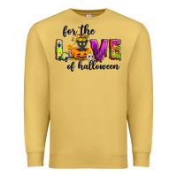 Antique Gold For the love of Halloween Premium Sweatshirt - NancyCooperArtShop
