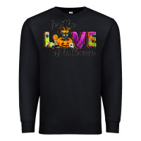 Black For the love of Halloween Premium Sweatshirt - NancyCooperArtShop