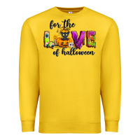 Lemon For the love of Halloween Premium Sweatshirt - NancyCooperArtShop