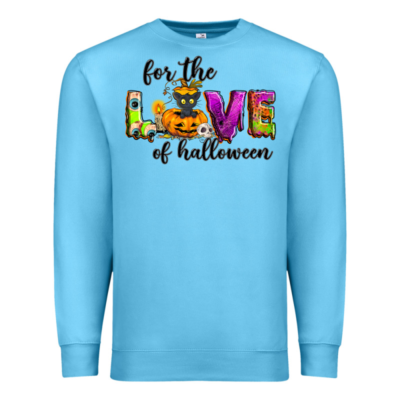 For The Love Of Halloween Premium Sweatshirt by NancyCooperArtShop | Teevron