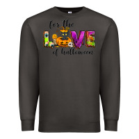 Smoke For the love of Halloween Premium Sweatshirt - NancyCooperArtShop