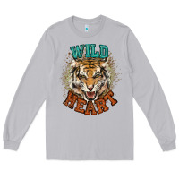 Moon Dust wild heart tiger college western Long Sleeve Tee - NancyCooperArtShop