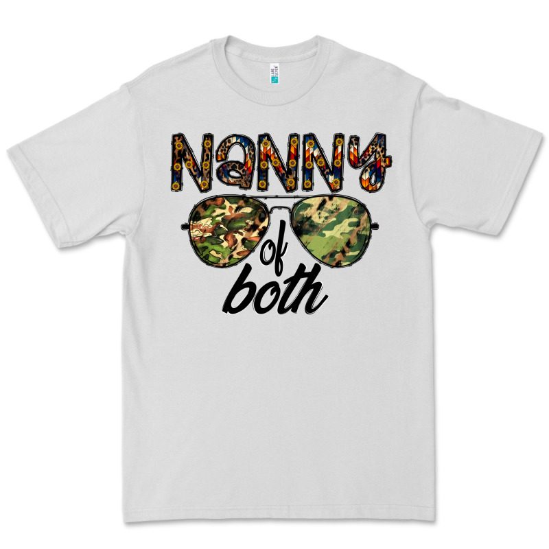 Nanny Of Both Premium Tee by CowhideDigitalArt | Teevron