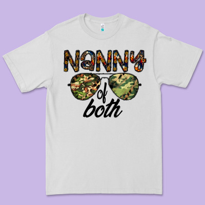 Nanny Of Both Premium Tee Designed By Cowhidedigitalart