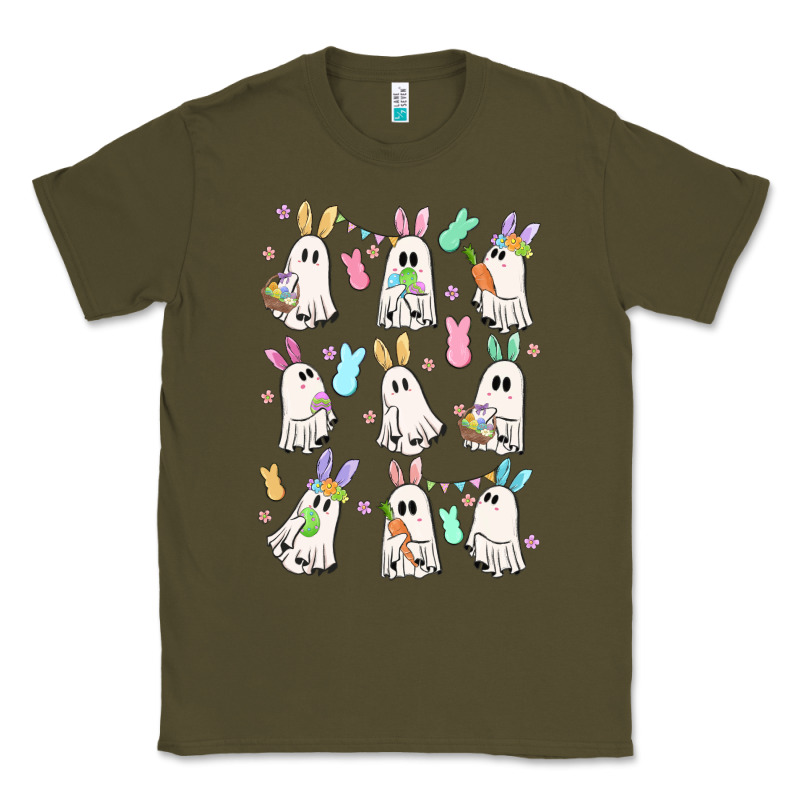 Bunny Ghost Classic Tee by MaliasSmallBusiness | Teevron