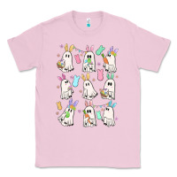 Bubblegum Pink bunny ghost Classic Tee - MaliasSmallBusiness
