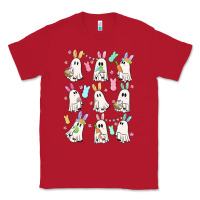 Red bunny ghost Classic Tee - MaliasSmallBusiness
