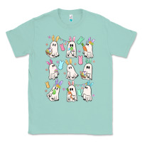 Seafoam bunny ghost Classic Tee - MaliasSmallBusiness