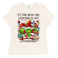 Bone it's fine we're fine everythıng is fine! Ladies Tee - FaDigitalArtStudio