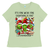 Matcha it's fine we're fine everythıng is fine! Ladies Tee - FaDigitalArtStudio