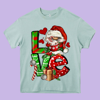 Love Gnomes Heavy Core Tee Designed By Fadigitalartstudio