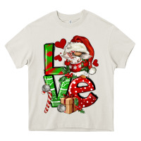 Cream love gnomes Heavy Core Tee - FaDigitalArtStudio