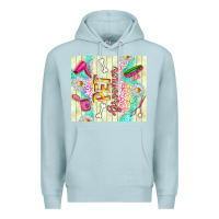 Blue Mist pet groomer Premium Hoodie - TumblerDesignByShophia