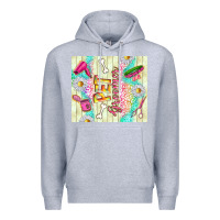 Heather Grey pet groomer Premium Hoodie - TumblerDesignByShophia
