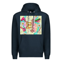 Navy pet groomer Premium Hoodie - TumblerDesignByShophia