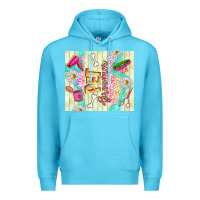 Ocean Blue pet groomer Premium Hoodie - TumblerDesignByShophia