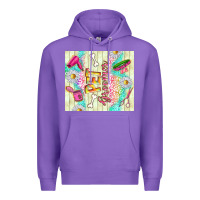 Purple pet groomer Premium Hoodie - TumblerDesignByShophia