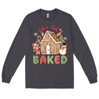 Smoke let's get baked Long Sleeve Tee - MaliasSmallBusiness