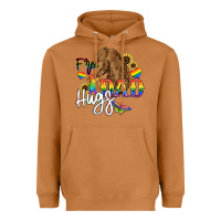 Meerkat Free Dad hugs Heavyweight Hoodie - NancyCooperArtShop