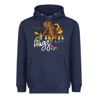 Navy Free Dad hugs Heavyweight Hoodie - NancyCooperArtShop