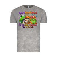 Cloud Rock Hallothanksmas Vintage Tee - NancyCooperArtShop