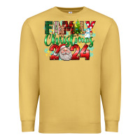 Antique Gold family christmas 2024 Premium Sweatshirt - texasbilliewilder