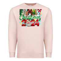 Pale Pink family christmas 2024 Premium Sweatshirt - texasbilliewilder